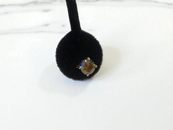 Mystic Topaz & Sterling Silver Stud Earrings