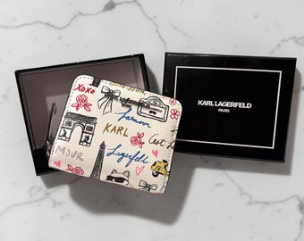 New In Box Karl Lagerfeld Parisian Wallet