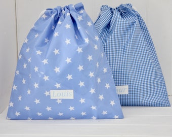 Kinder personalisierte wasserdichte PE Tasche, Kinder Monogramm Schwimmtasche, Sporttasche, Schultasche, personalisierte PE Kit, Kindergartentasche, Balletttasche,