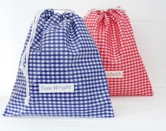 Kinder personalisierte wasserdichte PE Tasche, Kinder Monogramm Schwimmtasche, Sporttasche, Schultasche, personalisierte PE Kit, Kindergartentasche, Balletttasche,