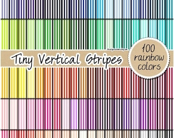 100 SEAMLESS vertical stripes digital paper tileable digital paper rainbow stripes pattern printable background pastel digital paper