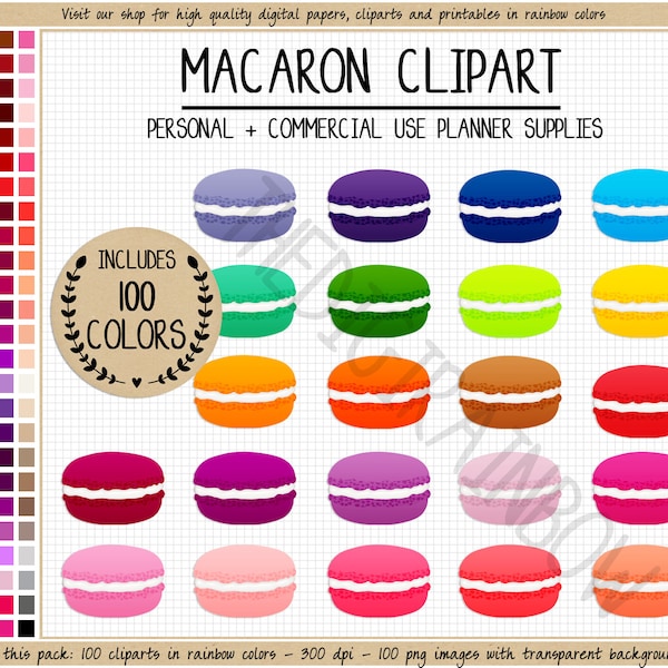 VENTE 100 FRANÇAIS MACARON clipart macaron clipart pâtisserie clipart cuisine clipart pâtisserie planificateur autocollants lumineux Erin Condren autocollants Eclp