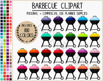 VERKOOP BARBECUE clipart barbecue planner stickers BBQ clipart picknick zomer planner clipart koken clipart afdrukbare Erin Condren stickers