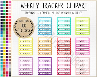 Sale 100 MULTIPLE HABIT TRACKER digital planner sticker weekly habit printable planner stickers week sticker Erin Condren resolution tracker