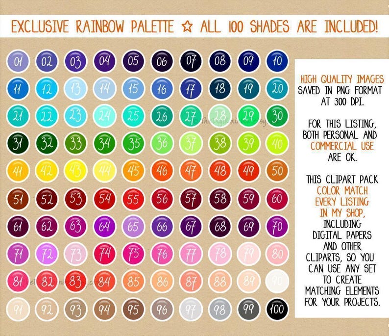VENDITA 100 clipart FRECCIA adesivi per planner freccia adesivi per planner stampabili funzionali Erin Condren Kikki K Filofax clipart per planner arcobaleno immagine 2