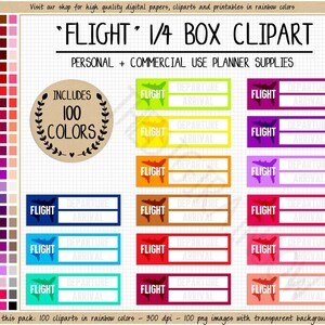 Sale 100 FLIGHT SCHEDULE sticker travel schedule sticker plane icon Erin Condren planner Goodnotes Happy Planner Hobonichi commercial use image 1