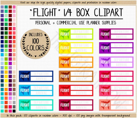 Sale 100 FLIGHT SCHEDULE sticker travel schedule sticker plane icon Erin Condren planner Goodnotes Happy Planner Hobonichi commercial use