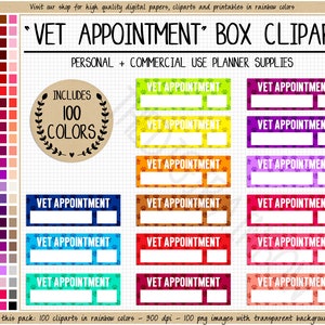 VERKOOP 100 VET AFSPRAAK sticker regenboog huisdier sticker hond sticker kat sticker digitale planner sticker dierensticker gezondheid herinnering schema