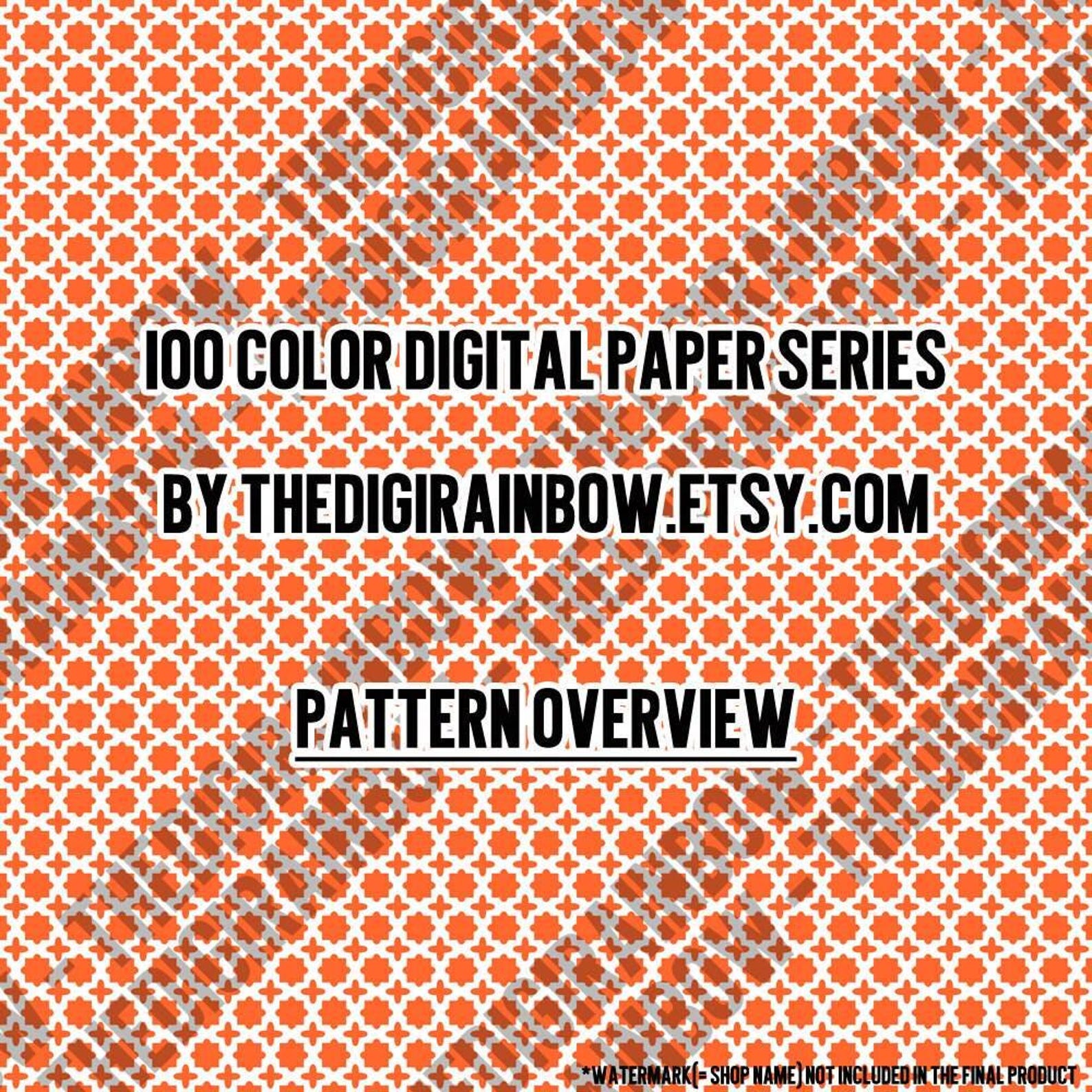 100 Moroccan Digital Paper Quatrefoil Digital Paper Rainbow Quatrefoil ...