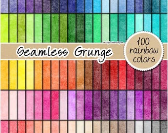 100 SEAMLESS grunge digital paper vintage junk journal page faded background retro texture shabby old paper distressed scrapbook commercial