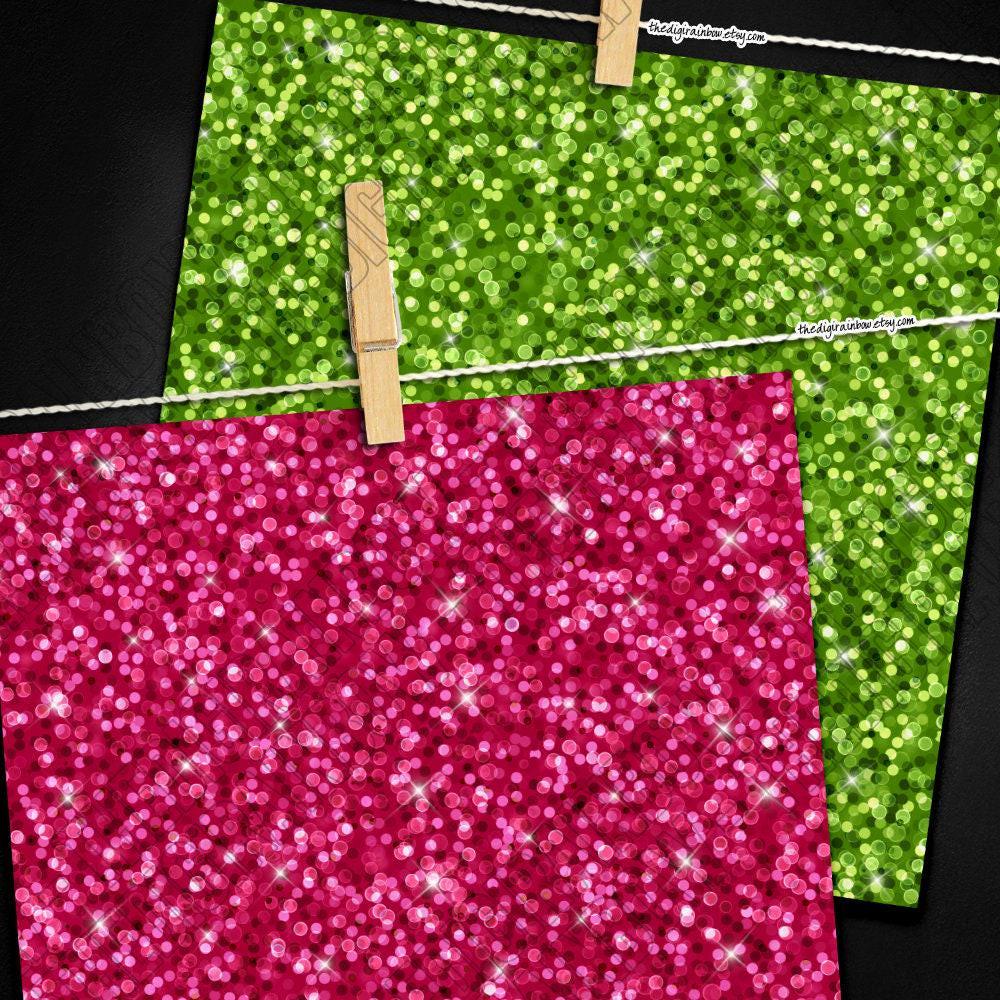 SALE 100 Seamless Sequin Digital Paper Rainbow Glitter Pattern Shimmer ...