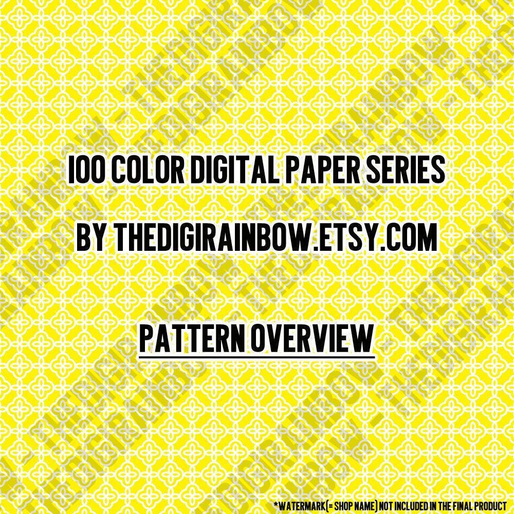 100 Moroccan Digital Paper Quatrefoil Digital Paper Rainbow Quatrefoil ...