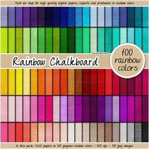 100 krijtbord digitaal papier zwart krijtbord textuur groen schoolbord achtergrond regenboog afdrukbaar plakboek pastelkleurig krijt