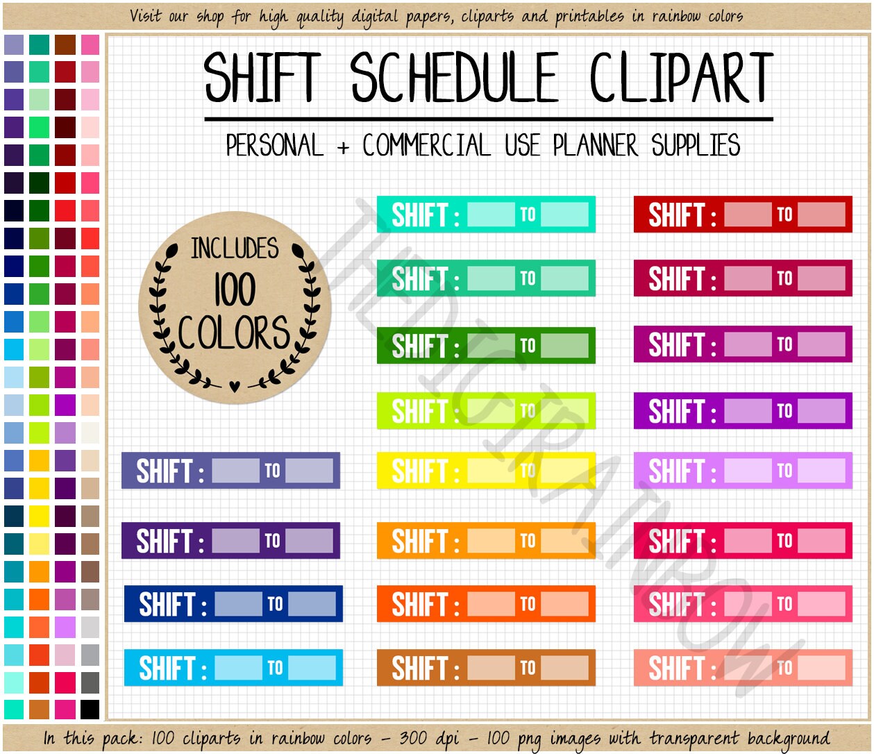sale-100-shift-schedule-printable-sticker-work-planner-sticker-work-clipart-shift-time-tracker-erin-condren-goodnotes-happy-planner-clipart-etsy