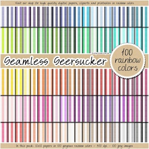 100 seersucker sans couture papier numérique imprimable rayures arc-en-ciel tissu texture rayures fond pastel lumineux neutre