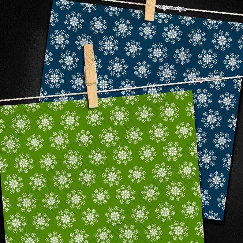 100 nahtlose Schneeflocke Hintergrund Schneeflocke digitales Papier gefrorene Muster Regenbogen Winter digitales Papier Pastell Sterne Hintergrund Weihnachten Printable Bild 2