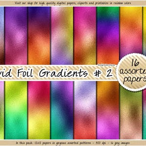 VERKOOP Folie digitaal papier iriserend digitaal papier metallic digitaal papier roségouden clipart goudfolie textuur zilver verloopfolie achtergrond
