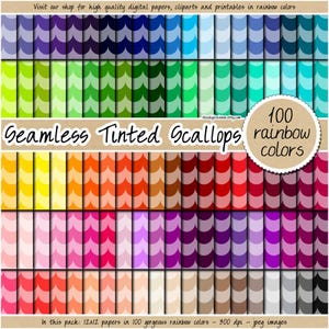100 golf digitaal papier getint coquille patroon regenboog nautisch papier chevron achtergrond afdrukbaar plakboek 12 x 12 pastel neutraal helder donker
