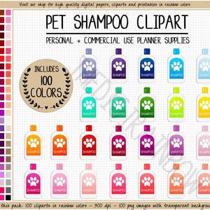 VERKOOP 100 PET SHAMPOO clipart kattenplanner stickers dierenverzorging stickers dierenarts afspraak trimmer afspraak dier clipart dierenarts planner sticker