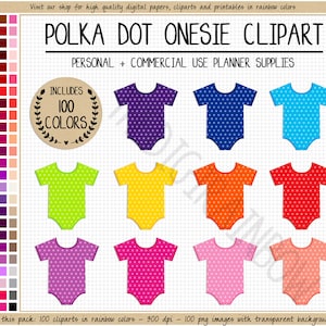 SALE 100 romper sticker romper sticker bodysuit clipart regenboog baby stickers babyshower afdrukbare baby jongen of baby meisje kleding pictogram