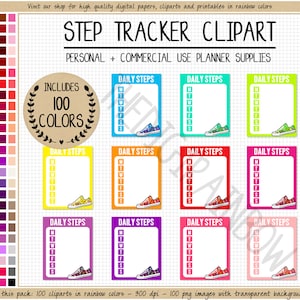 VERKOOP 100 STAP TRACKER sticker training sticker podometer sticker dagelijks calorie wandelen fitness clipart sportschool sport gewichtsverlies sticker gezondheid