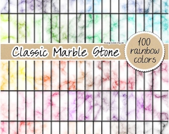 SALE 100 marble digital paper marble backdrop marble stone digital paper rainbow marble pattern pastel marble background pink marble texture