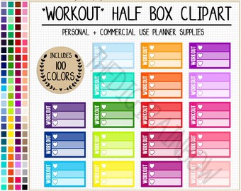 WYPRZEDAŻ 100 NAKLEJEK NA PLANER TRENINGOWY OMBRE POŁOWA NAKLEJKA NA RZECZY CrossFit CODZIENNY TRENING ODPOWIEDNIA SZKOLNA NAKLEJKA NA RZECZ SPORTU I KONDYCJI FITNESS ERIN CONDREN GOODNOTES