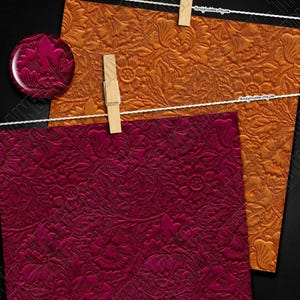 SALE 100 Punziertes Leder digitales Papier regenbogen leder textur floral realistisch hautstruktur papier