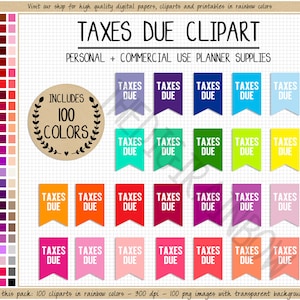 VERKAUF 100 STEUERN FALLEN Kalender Aufkleber Erin Condren Mambi Happy Planner