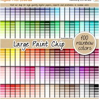 Paint Chips - Etsy