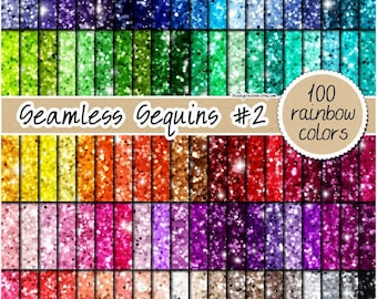 SALE 100 sequin digital paper rainbow confetti digital paper glitter digital paper sequin background sequin texture flair glitter texture