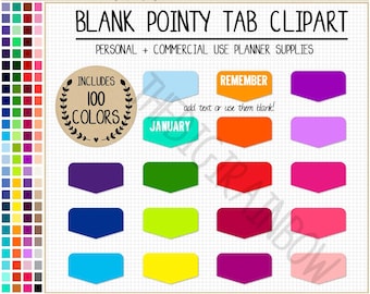 PROMOÇÃO 100 Adesivos de abas coloridas para planner, com clipart de arco-íris, divisórias imprimíveis, abas coloridas para planner, abas em branco para planner, divisórias em branco, adesivos brilhantes