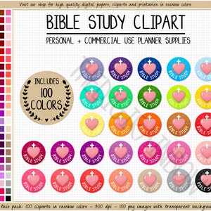 VERKAUF 100 BIBEL Clipart Bibel Aufkleber Sonntag Schule Aufkleber Bibel Studium Aufkleber christliche Clipart Kirche Planer Aufkleber Regenbogen Aufkleber