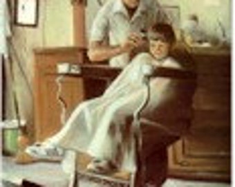 La antigua barbería de Tyme representa el corte de pelo de finales del verano.