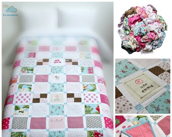 MEMORY QUILT | custom made from your most precious clothing items