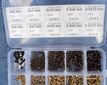 wood screws kit 30pcs of each types n6