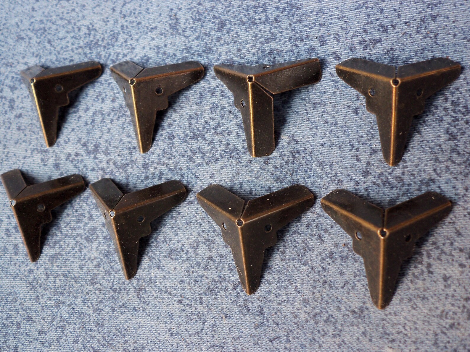 8pcs 19mmx19mm X 19mm Metal Decorative Corner Bracket for Etsy