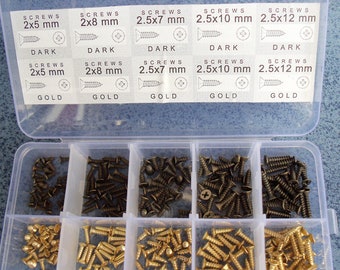 Wood screws kit 30pcs of each types n5