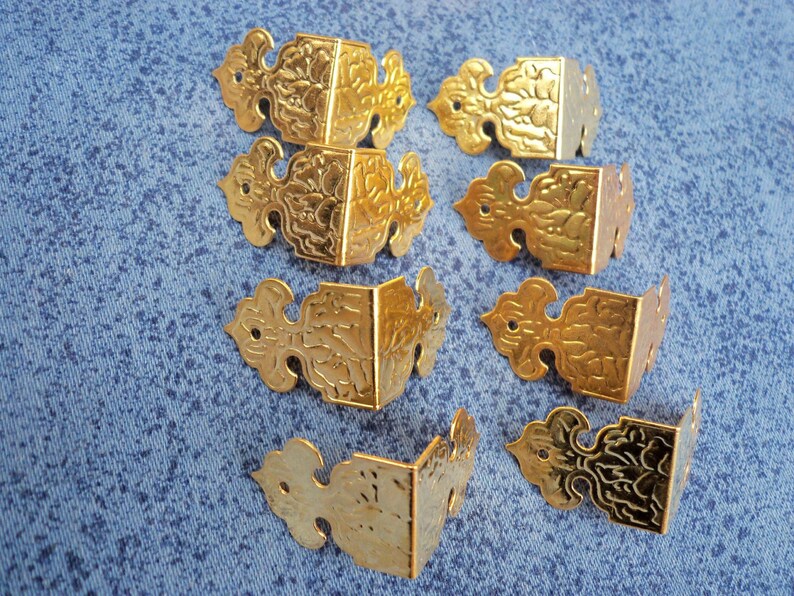 8pсs 25mmx25mmx18mm. Decorative Corner Bracket Decoration Etsy