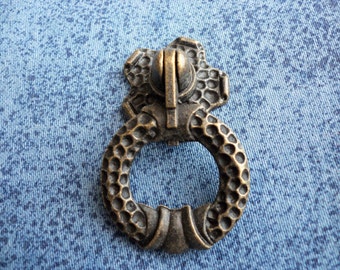 1 tirador de metal para armario, de 50 mm x 30 mm, para muebles, R37