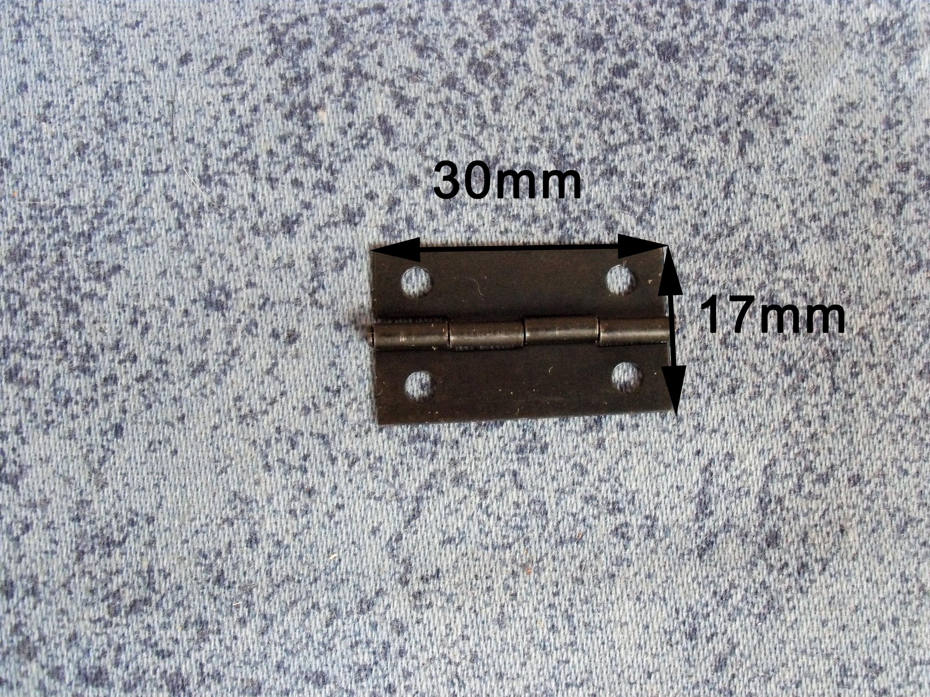 金属製装飾ヒンジ 2個入り 黒 30 mm х 17 mm p98 - Etsy 日本