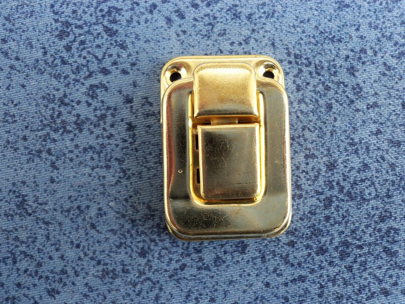 1 Set of 27mm X 39mm Metal Latches for Box Lockcolor Gold Etsy