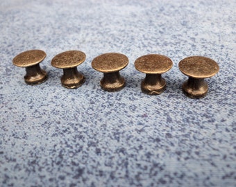 5pcs 10mm x 10mm cabinet knob pull handles furniture metal handle r4