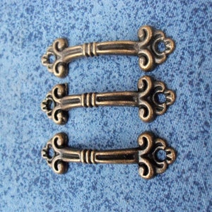 3pcs 47mm x 15mm metal  dresser drawer handles r17