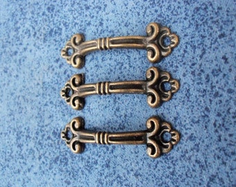 3pcs 47mm x 15mm metal  dresser drawer handles r17