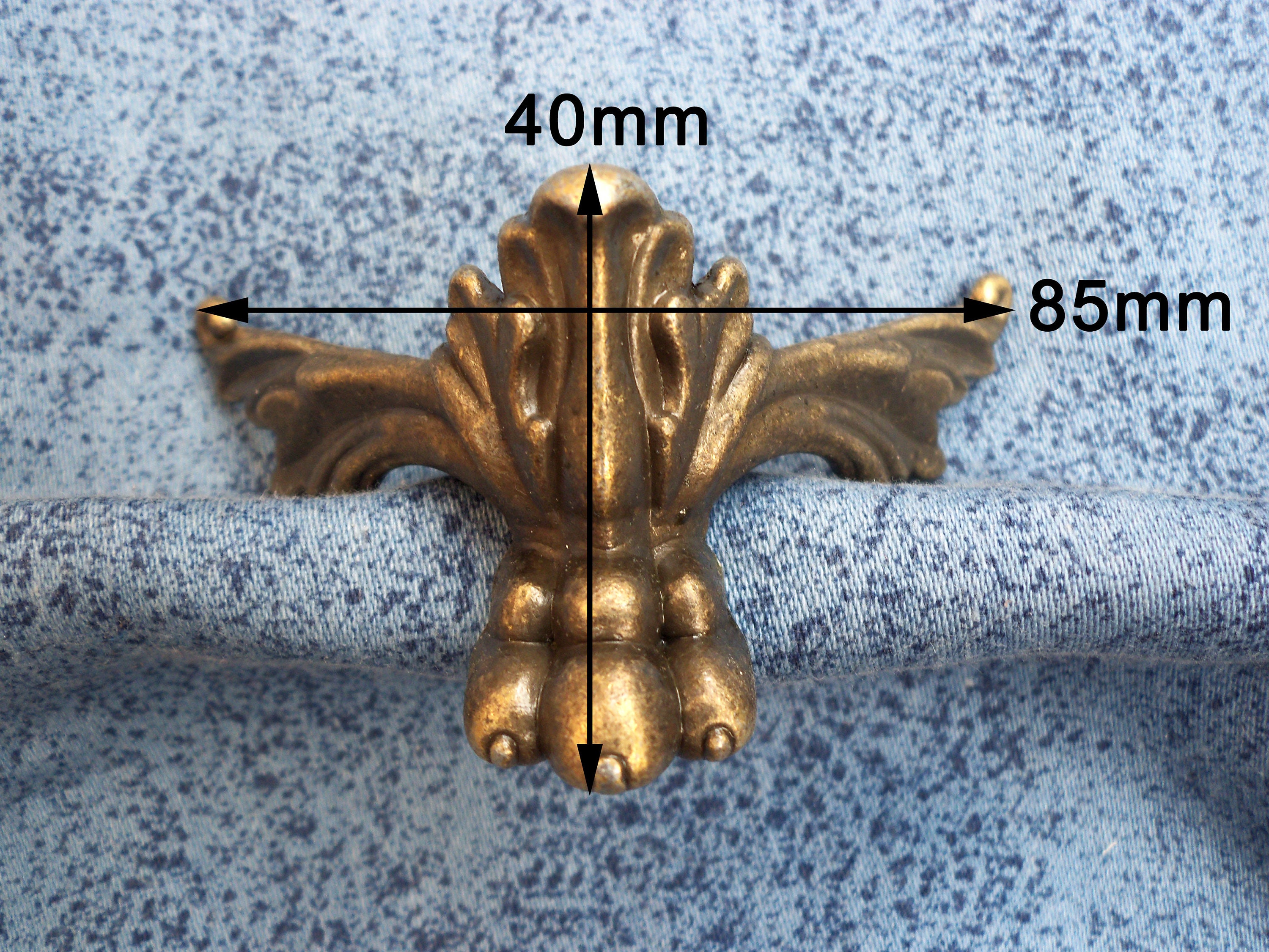 4pcs 40mm X 85mm Metal Box Feet Legs Decorative for Box Making N56 - Etsy