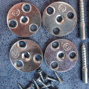 1set mounting round plates M8,for fixing table legs с1