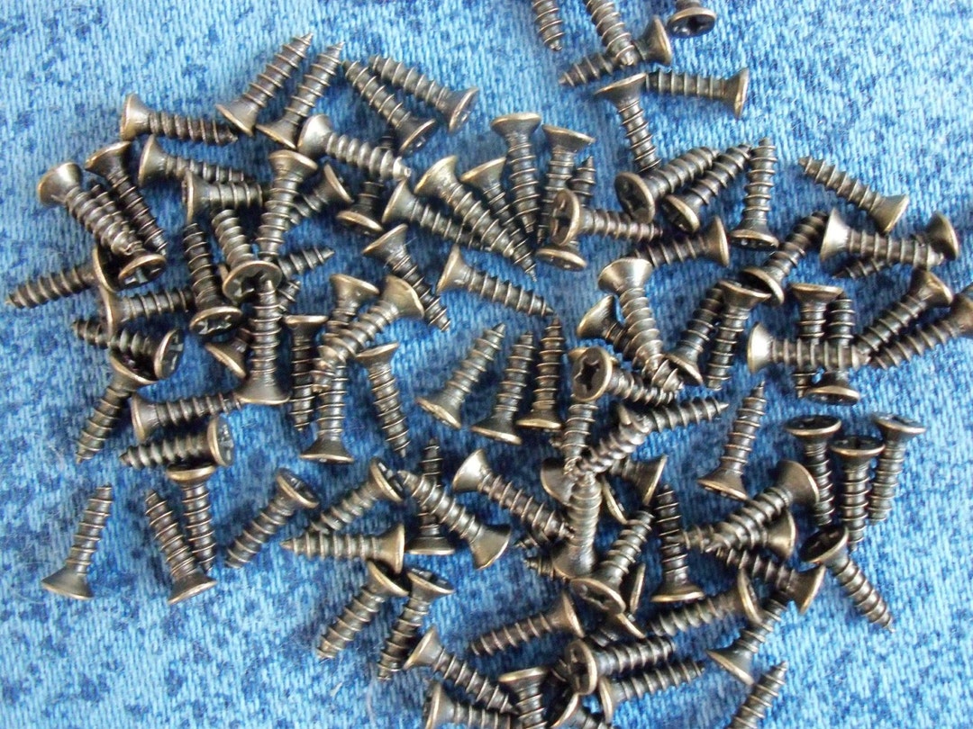 Miniature Hardware Parts Pack of 100 Small 25mm X 8mm Self Etsy