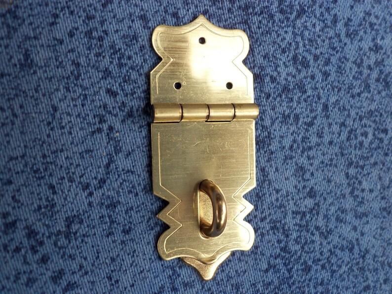 Latch Decorative 20x47mm Under Lock Engraved. Z42 Etsy