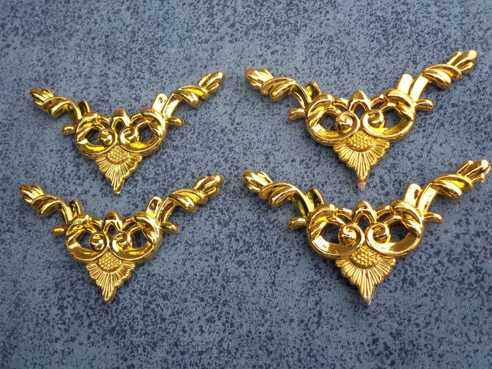 4pcs 60mmx60mm Decorative Corner Bracket for Chest Case Etsy